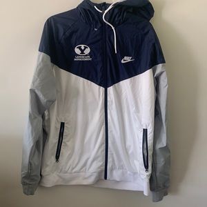 BYU Nike Zip Up Jacket